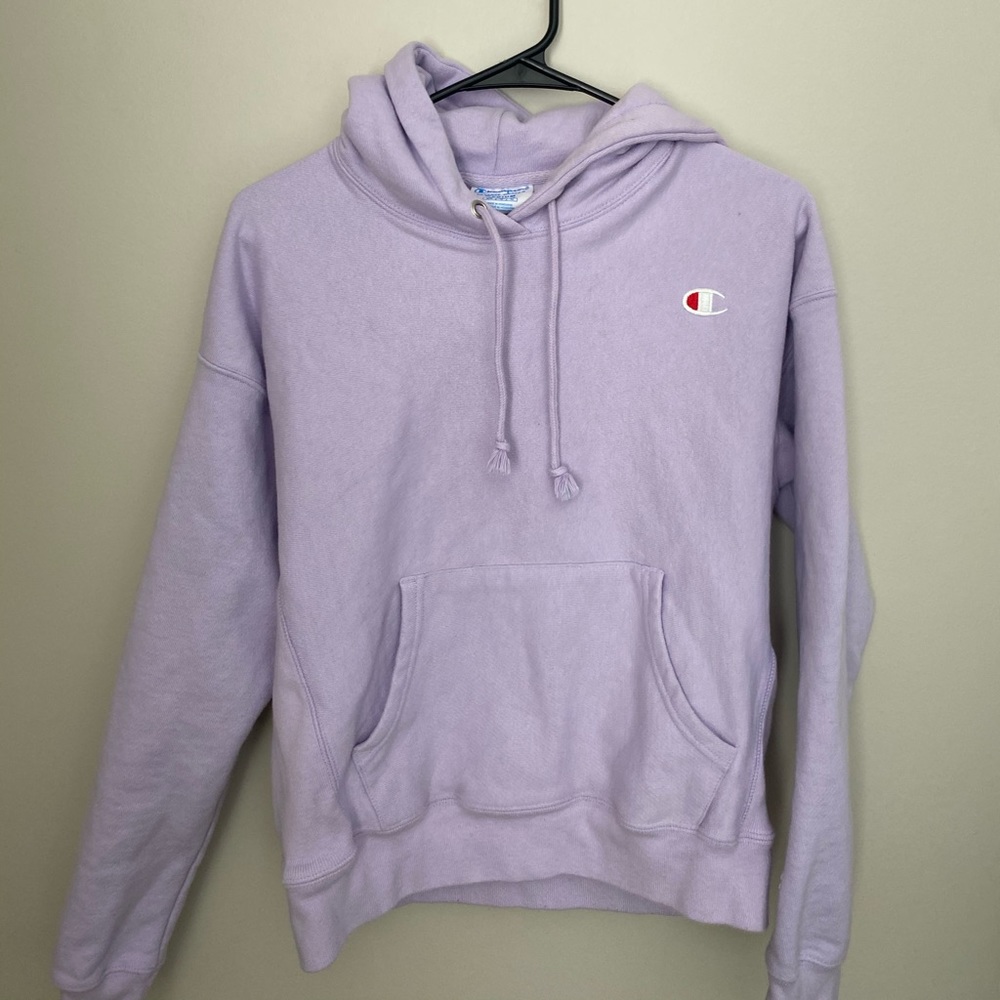 Lavender champion hoodie